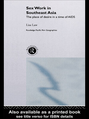 cover image of Sex Work in Southeast Asia